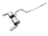 AWE Tuning Ford Focus RS Touring Edition Cat-back Exhaust - Resonated - Diamond Black Tips