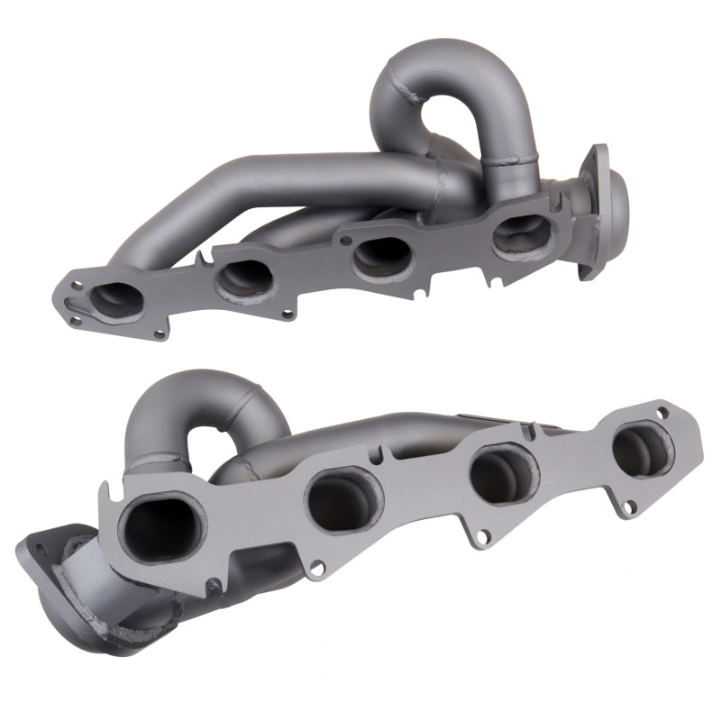 BBK 09-18 Dodge Ram 5.7L Hemi Shorty Tuned Length Exhaust Headers - 1-3/4 Titanium Ceramic - Striker Modified