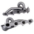 BBK 09-18 Dodge Ram 5.7L Hemi Shorty Tuned Length Exhaust Headers - 1-3/4 Titanium Ceramic - Striker Modified