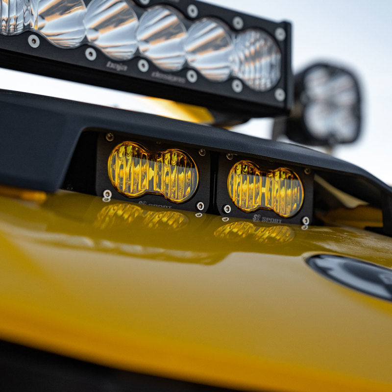 Baja Designs 2024+ Can-Am Maverick R S2 Pro Hood Light Kit - Striker Modified