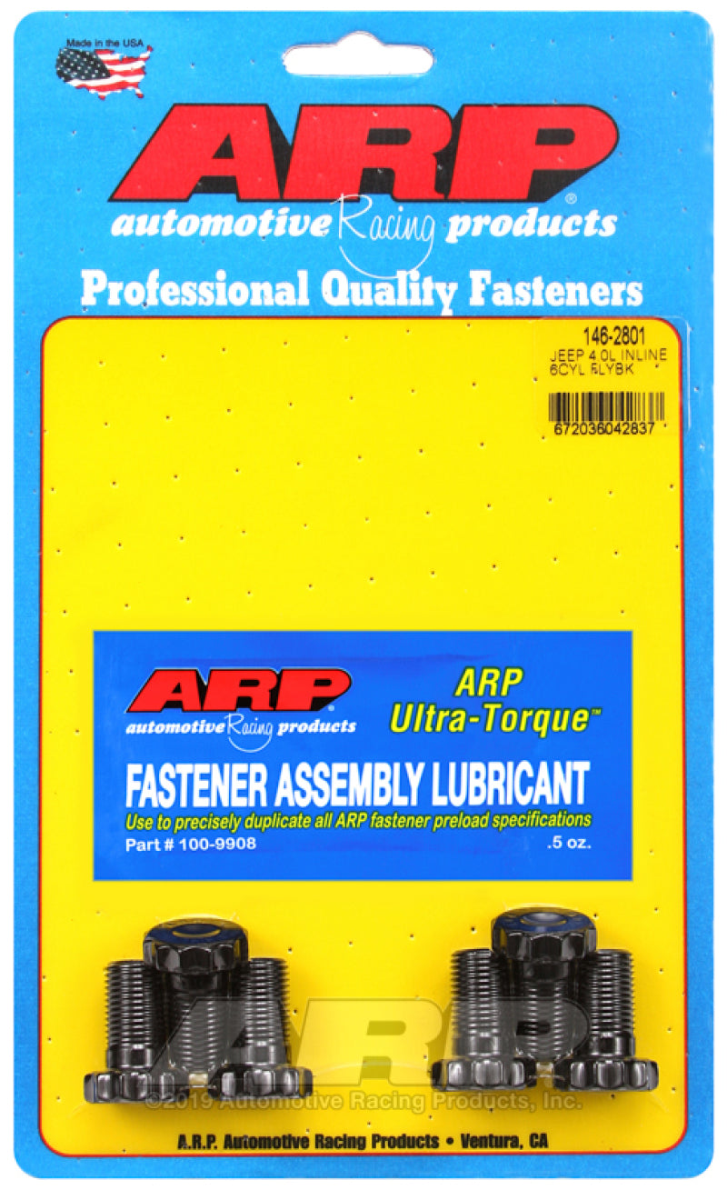 ARP Jeep 4.0L Inline 6 Flywheel Bolt Kit - Striker Modified