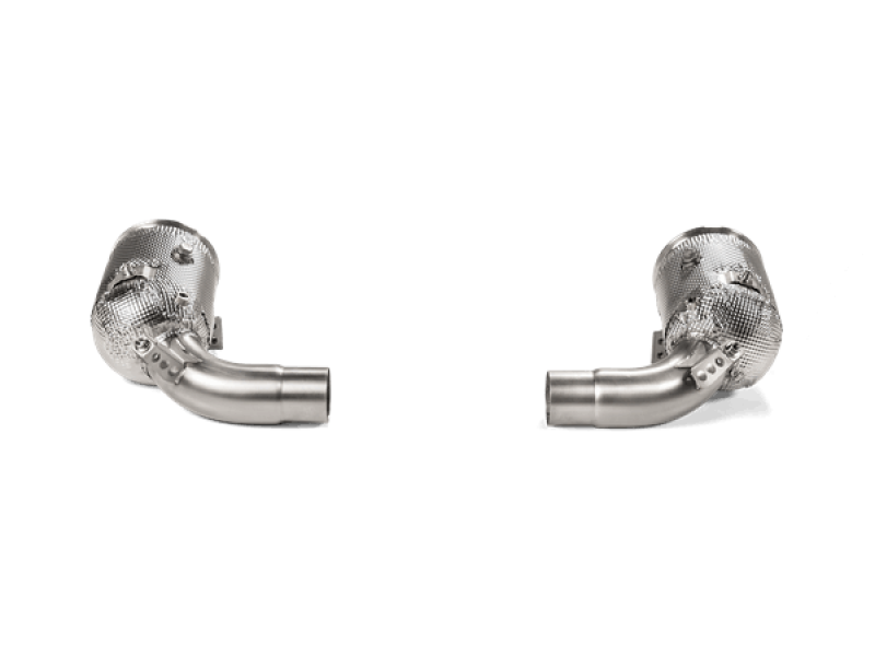 Akrapovic 2019+ Porsche 911 Carrera (992) Link-Pipe Set w/Catalytic Converter (SS) - Striker Modified