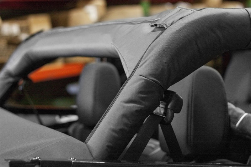 Rugged Ridge Roll Bar Cover Vinyl 07-18 Jeep Wrangler Unlimited JK - Striker Modified