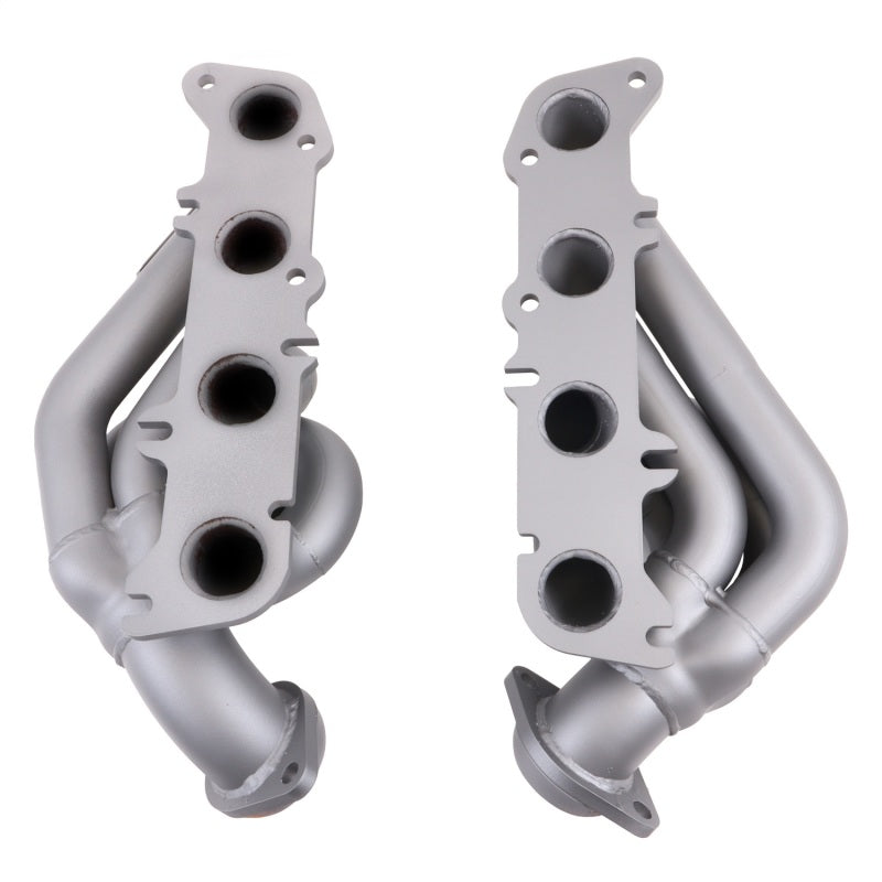 BBK 11-14 Ford F-150 Coyote 5.0 Shorty Tuned Length Exhaust Headers - 1-3/4in Titanium Ceramic - Striker Modified