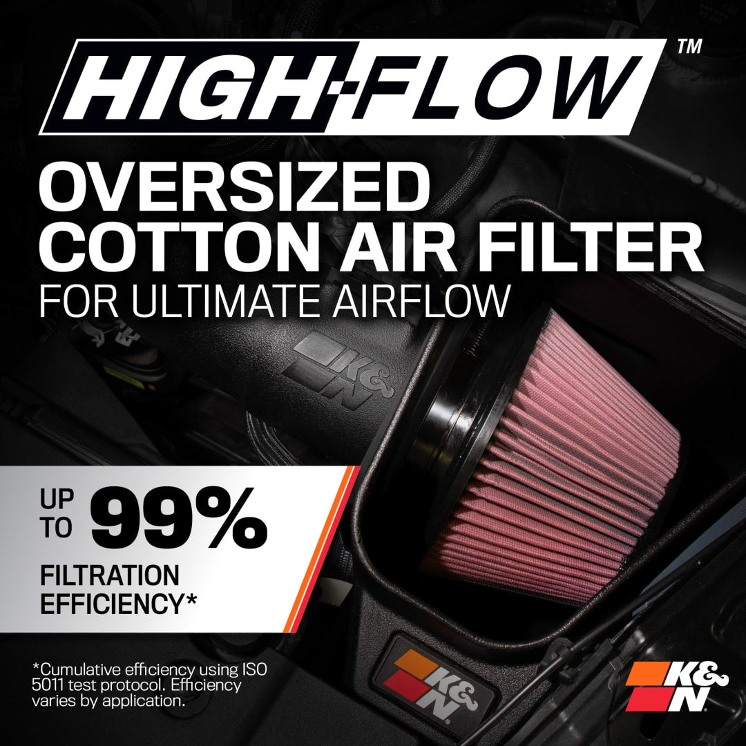 K&N 2024 Ford Mustang GT 63 Series Air Intake