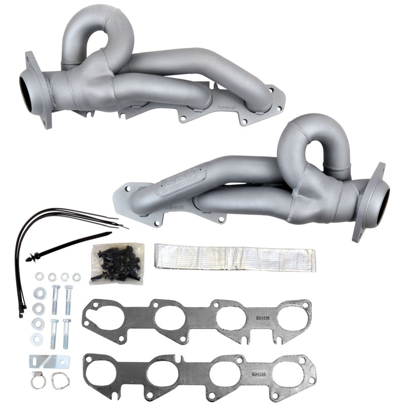 BBK 19-22 Dodge Ram 1500 5.7L (Excl MagaCab) Shorty Tuned Exhaust Headers - 1-3/4in Titanium Ceramic - Striker Modified