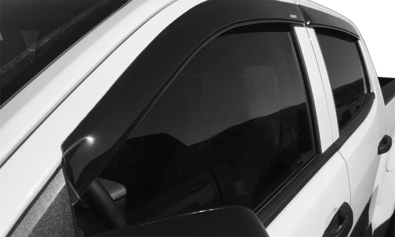 Husky Liners 15-24 Chevrolet Colorado/GMC Canyon CC Ventvisor Low Profile (4pc) - Smoke