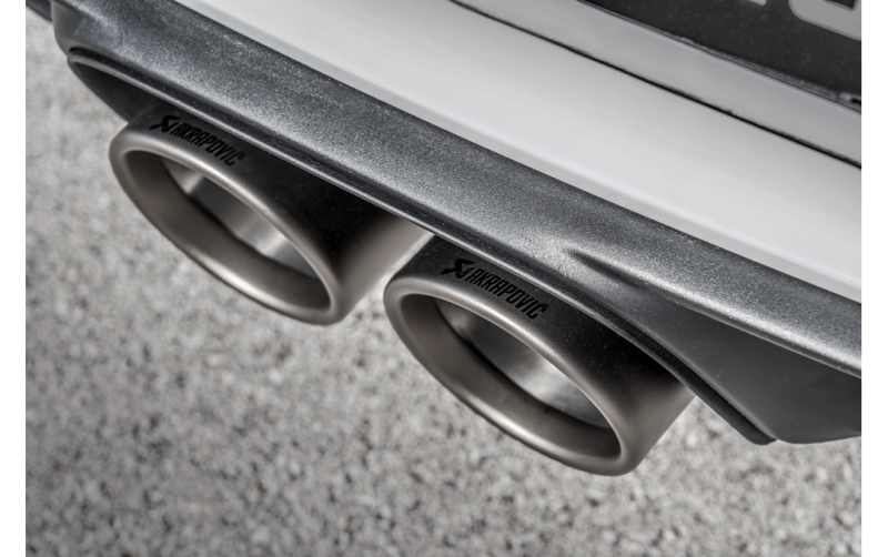 Akrapovic 2018 Porsche 911 GT3 (991.2) Slip-On Race Line (Titanium) w/Titanium Tail Pipe Set - Striker Modified
