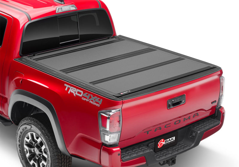 BAK 2024 Toyota Tacoma 6ft Bed BAKFlip MX4 Bed Cover - Striker Modified