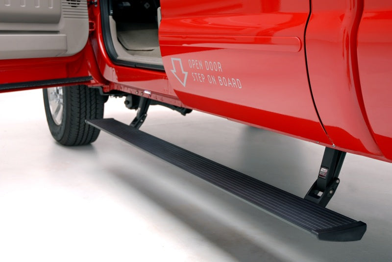 AMP Research 2004-2007 Ford F250/F350/450 All Cabs PowerStep - Black - Striker Modified