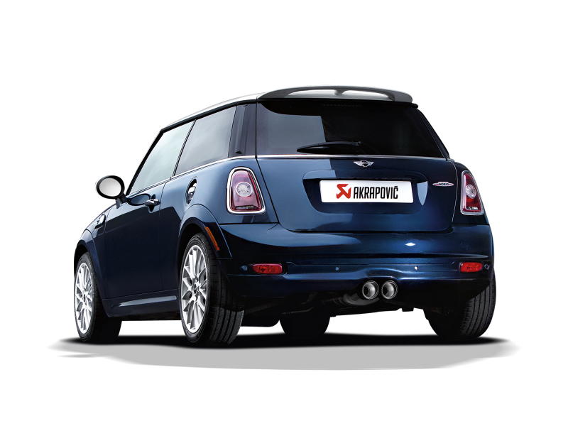 Akrapovic 07-14 MINI Cooper S (R56) / Cooper S Cabrio (R57) Evolution Line Cat Back (SS) (Req. Tips) - Striker Modified