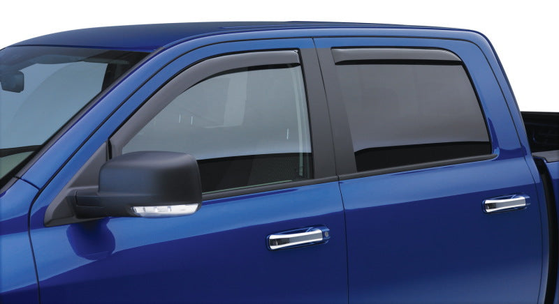 EGR 2019 Chevy 1500 Crew Cab In-Channel Window Visors - Matte - Striker Modified