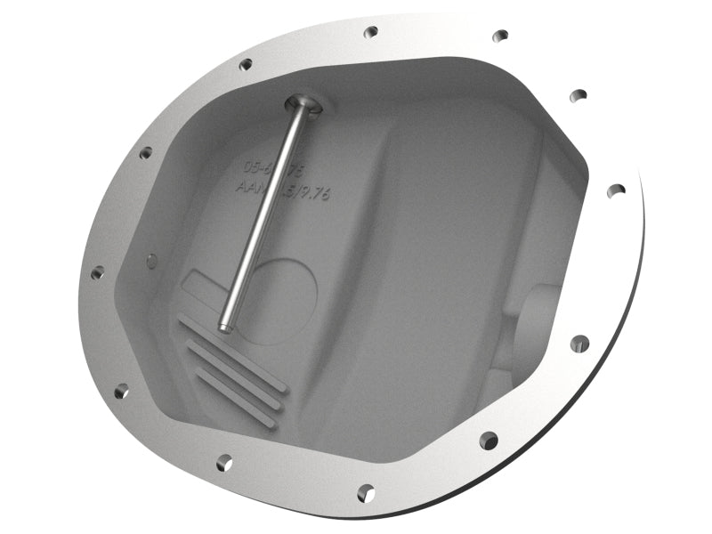 aFe Power Pro Series AAM 9.5/9.76 Rear Diff Cover Black w/Mach Fins 14-19 GM Silverado/Sierra 1500 - Striker Modified
