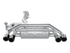 Akrapovic 11-12 BMW 1 Series M Coupe (E82) Slip-On Line (Titanium) (Req. Tips) - Striker Modified