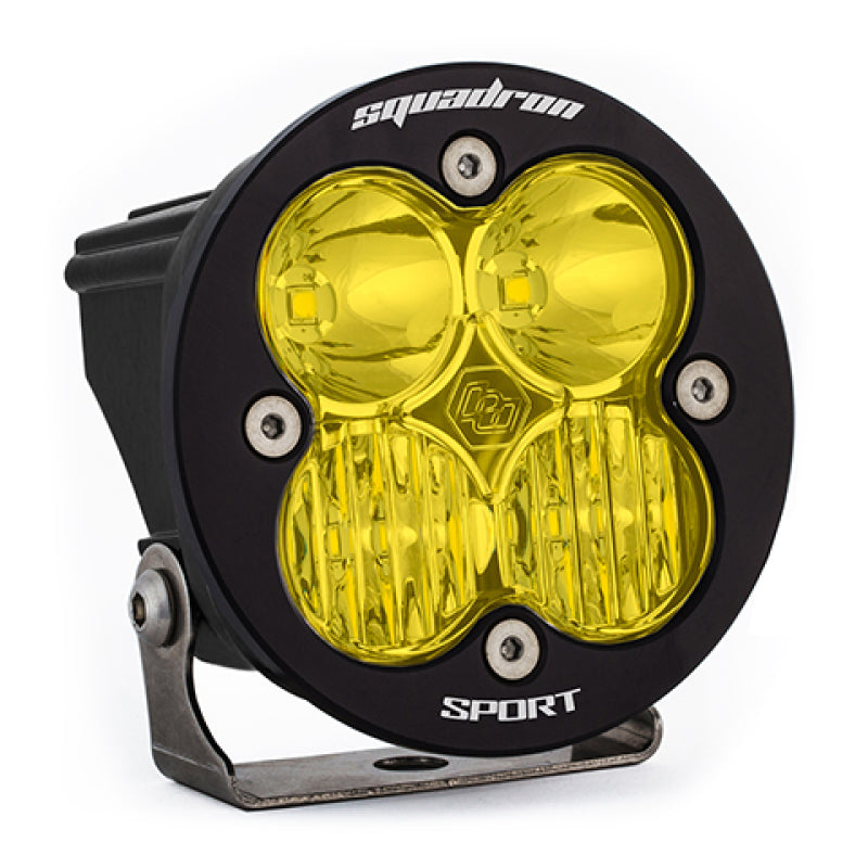 Baja Designs Squadron R Sport Driving/Combo Pattern LED Light Pod - Amber - Striker Modified
