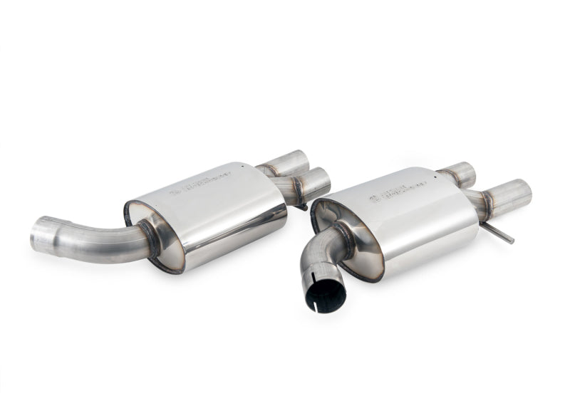 AWE Tuning Audi C7.5 A6 3.0T Touring Edition Exhaust - Quad Outlet Chrome Silver Tips - Striker Modified