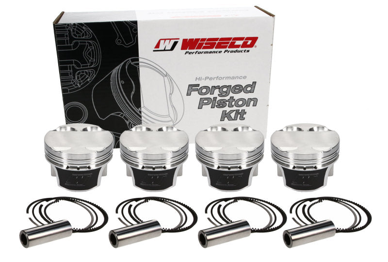 Wiseco Hyundai 4B11-T 2008+ Spherical Dish Piston Shelf Stock Kit - Striker Modified