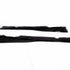2020-2024 Corvette C8 Stingray Evo Style Side Skirts Gloss Black Pair