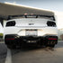 2024+ Ford Mustang Dark Horse Rear Diffuser Gloss Black Quad Tips