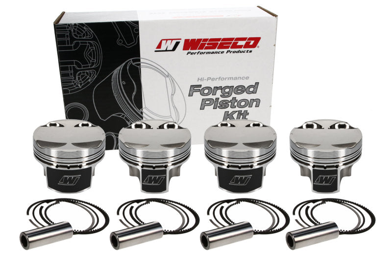 Wiseco Mitsubishi EVO 10 4B11-T 2008+ -4.5cc Piston Shelf Stock Kit - Striker Modified