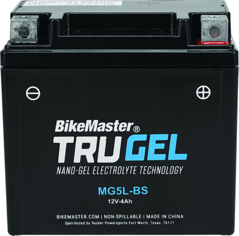 BikeMaster Trugel Battery MG5L-BS - Striker Modified