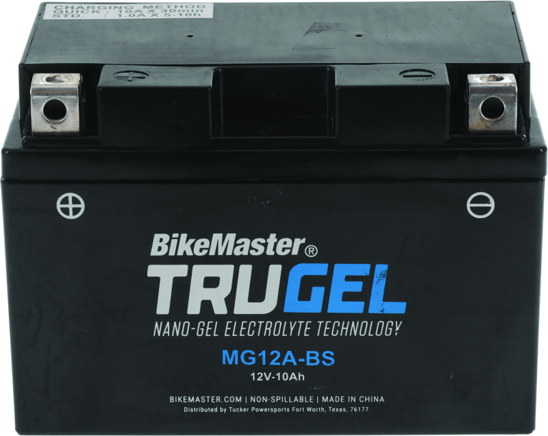 BikeMaster Trugel Battery MG12A-BS - Striker Modified