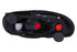 ANZO 1990-1997 Mazda Miata Taillights Chrome - Striker Modified