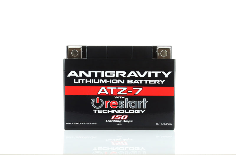 Antigravity YTZ7 Lithium Battery w/Re-Start - Striker Modified