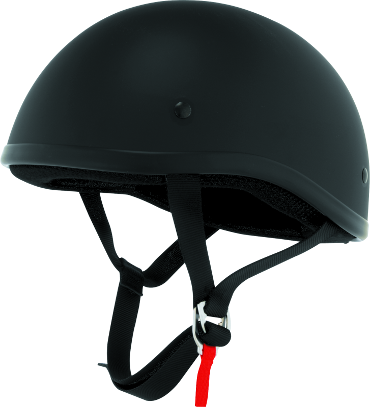 Skid Lids Original Helmet Flat Black - Small - Striker Modified