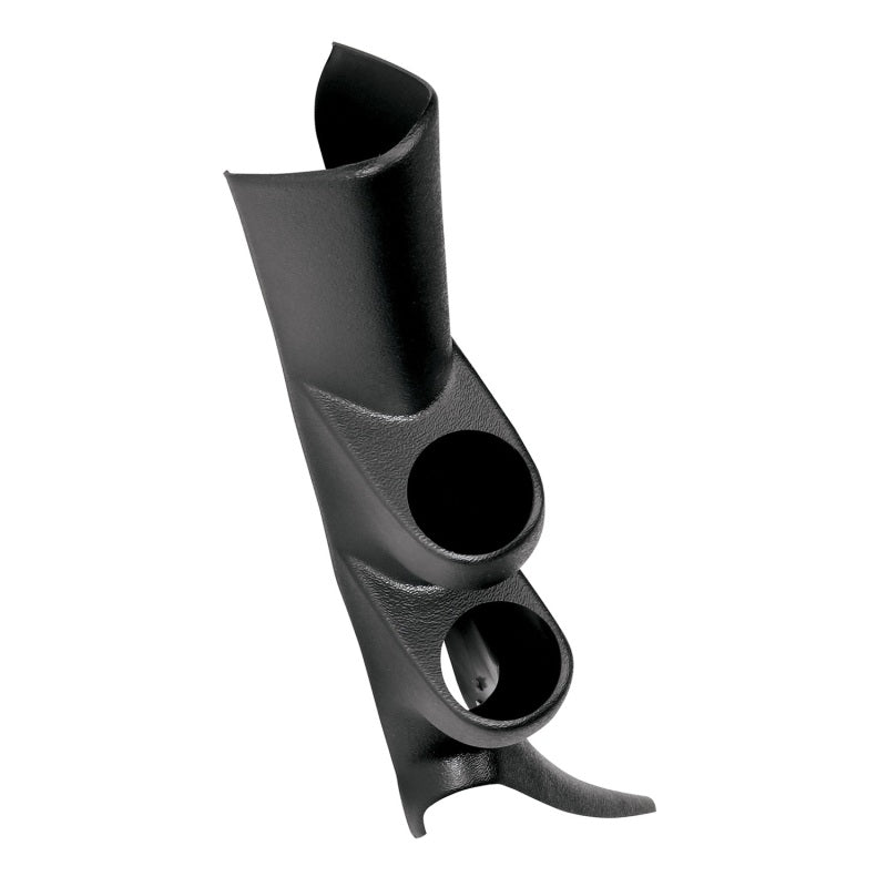 Autometer 99-06 GMC Sierra/Dmax (w/o speaker) Dual Pillar - Black - Striker Modified