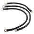 All Balls Racing 66-77 Harley FLH Electra Glide Battery Cable Kit Black - Striker Modified