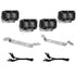 Baja Designs 2022+ Toyota Tundra S2 SAE OEM Fog Light Replacement Kit - Clear - Striker Modified