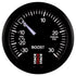 Autometer 52mm Stack Instruments -30INHG to +30PSI Mechanical Boost Gauge - Black - Striker Modified