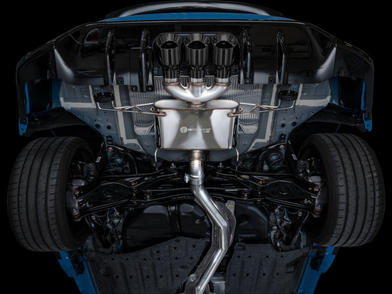 AWE Tuning 2023 Honda Civic Type R FL5 Touring Edition Exhaust w/ Triple Diamond Black Tips - Striker Modified