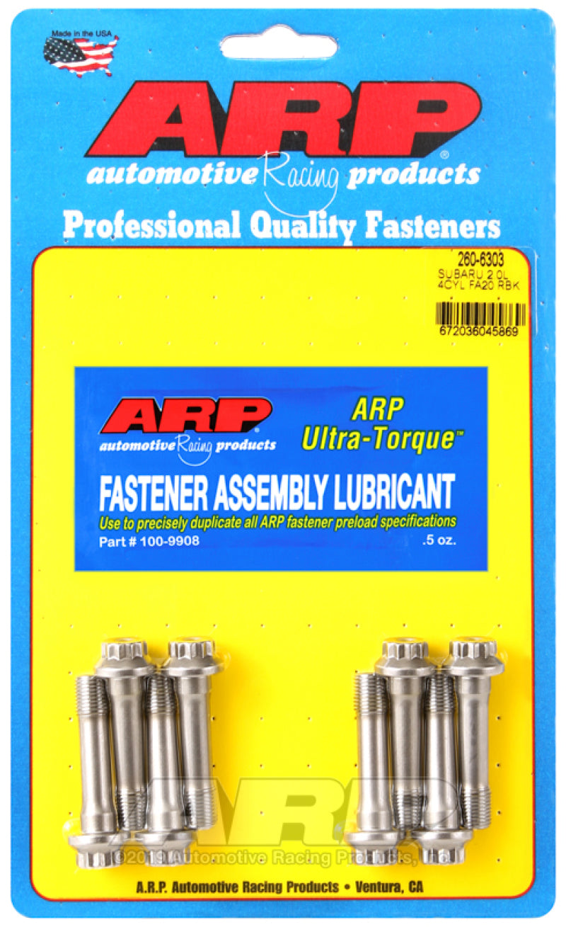 ARP Subaru FA20 2.0L Rod Bolt Kit - Striker Modified