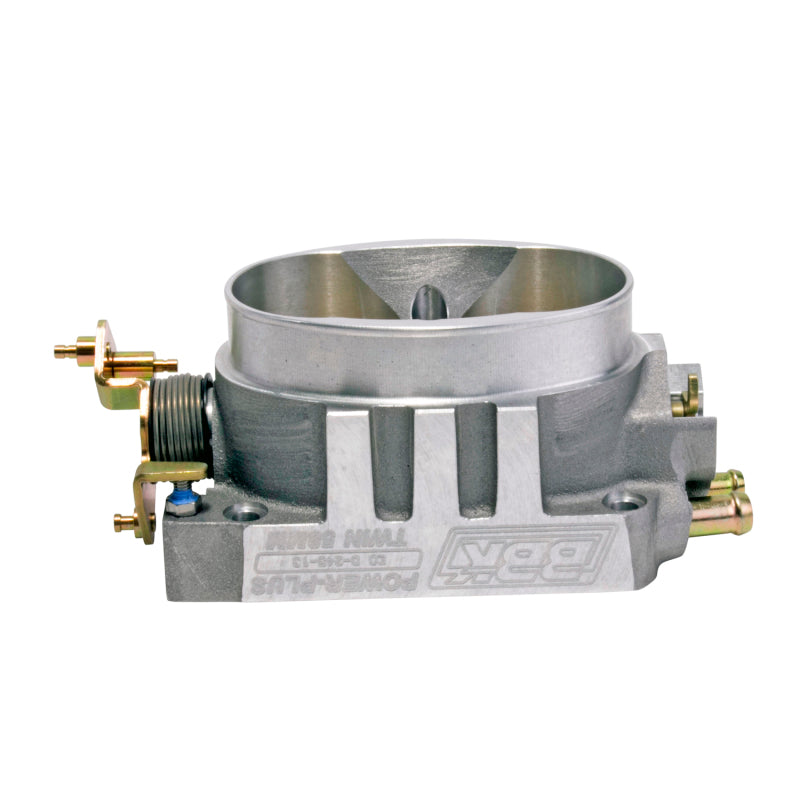 BBK 85-88 GM 305 350 Twin 58mm Throttle Body BBK Power Plus Series - Striker Modified