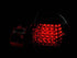 ANZO 1999-2001 BMW 3 Series E46 LED Taillights Red/Clear 4pc - Striker Modified