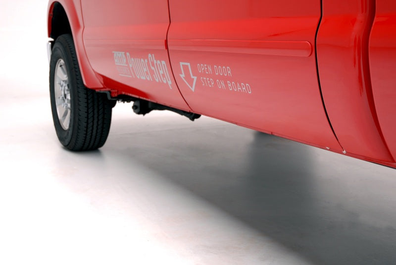AMP Research 2004-2007 Ford F250/F350/450 All Cabs PowerStep - Black - Striker Modified