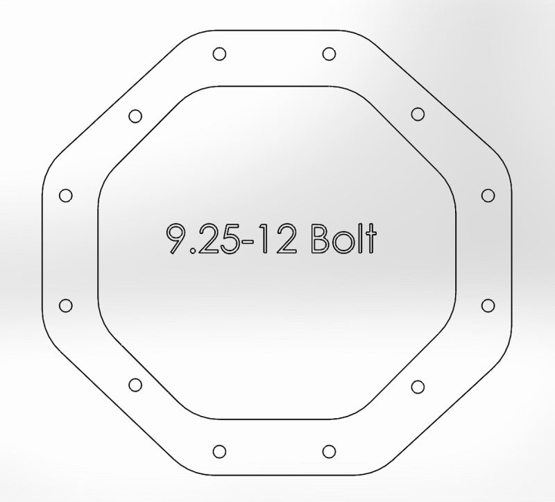 AFE Rear Differential Cover (Black Machined; Pro Series); Dodge/RAM 94-14 Corporate 9.25 (12-Bolt) - Striker Modified