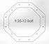 AFE Rear Differential Cover (Black Machined; Pro Series); Dodge/RAM 94-14 Corporate 9.25 (12-Bolt) - Striker Modified