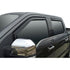 Westin 2015-2018 Ford F-150 SuperCrew Wade In-Channel Wind Deflector 4pc - Smoke - Striker Modified