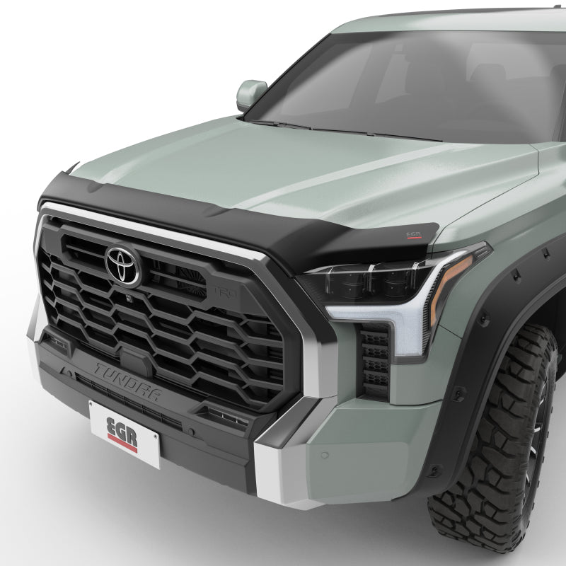EGR 22-23 Toyota Tundra Superguard Hood Shield - Matte Black - Striker Modified