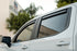 EGR 2019 Chevy 1500 Crew Cab In-Channel Window Visors - Matte - Striker Modified