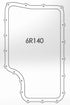 aFe Power Transmission Pan Black Machined 11-14 Ford 6R140 Trucks V8 6.7L (td) - Striker Modified