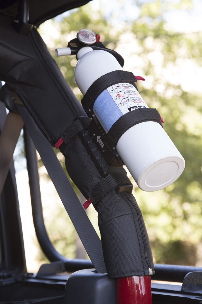 Rugged Ridge 76-20 Jeep Wrangler Elite Fire Extinguisher Holder - Striker Modified