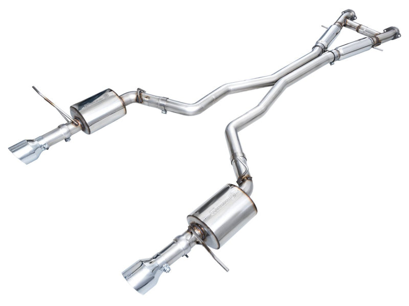 AWE Tuning 18-23 Dodge Durango SRT & Hellcat Touring Edition Exhaust - Chrome Silver Tips - Striker Modified