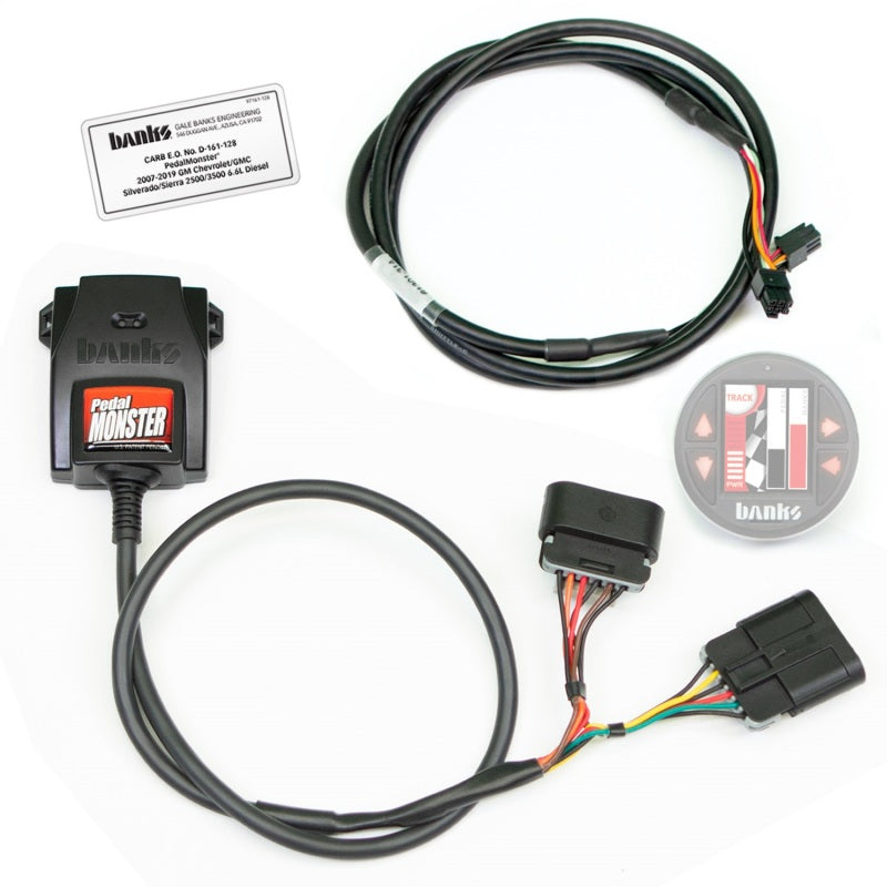 Banks Power Pedal Monster Throttle Sensitivity Booster for Use w/ Exst. iDash - 07.5-19 GM 2500/3500 - Striker Modified