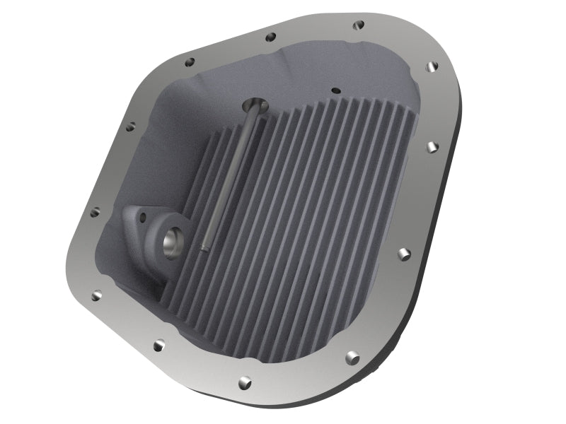 aFe Power Rear Diff Cover (Machined) 12 Bolt 9.75in 97-16 Ford F-150 w/ Gear Oil 4 QT - Striker Modified
