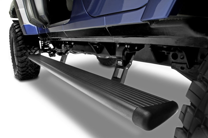 AMP Research 18-24 Jeep Wrangler JL 4DR (Excl. 4XE/Rubicon 392) PowerStep - Black - Striker Modified
