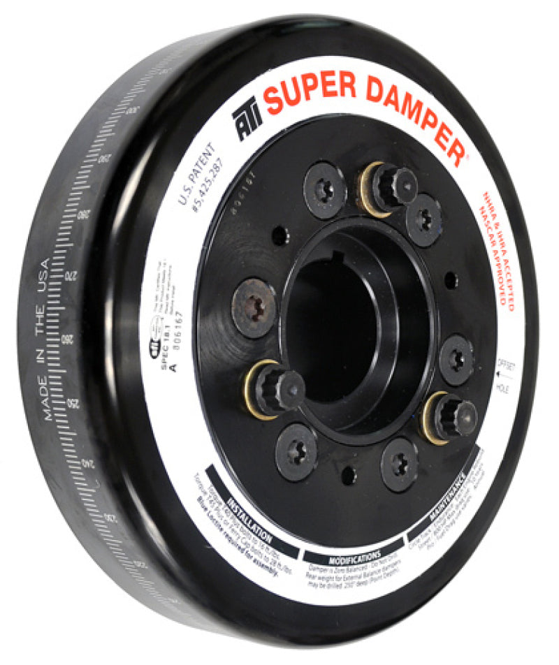 ATI Damper - 7.48in - Alum LW - 6 Groove - LSA - 09-15 Cadillac CTS-V (Excl SC Pulley) - Striker Modified